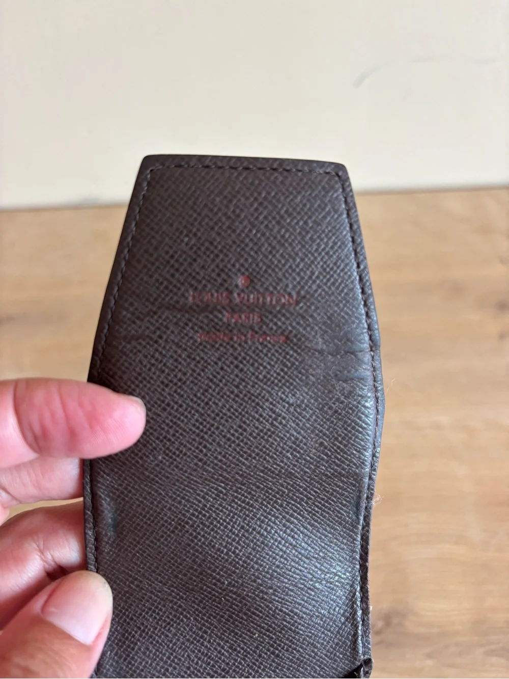 Authentic Louis Vuitton damier cigarette holder